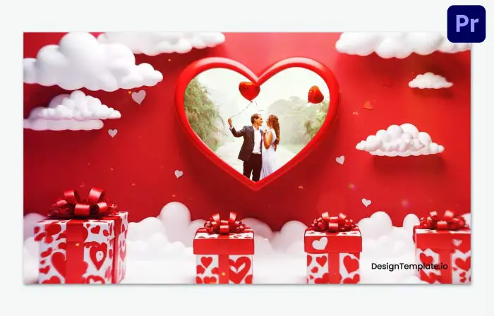 Joyful Valentine’s Day 3D Frame Slideshow